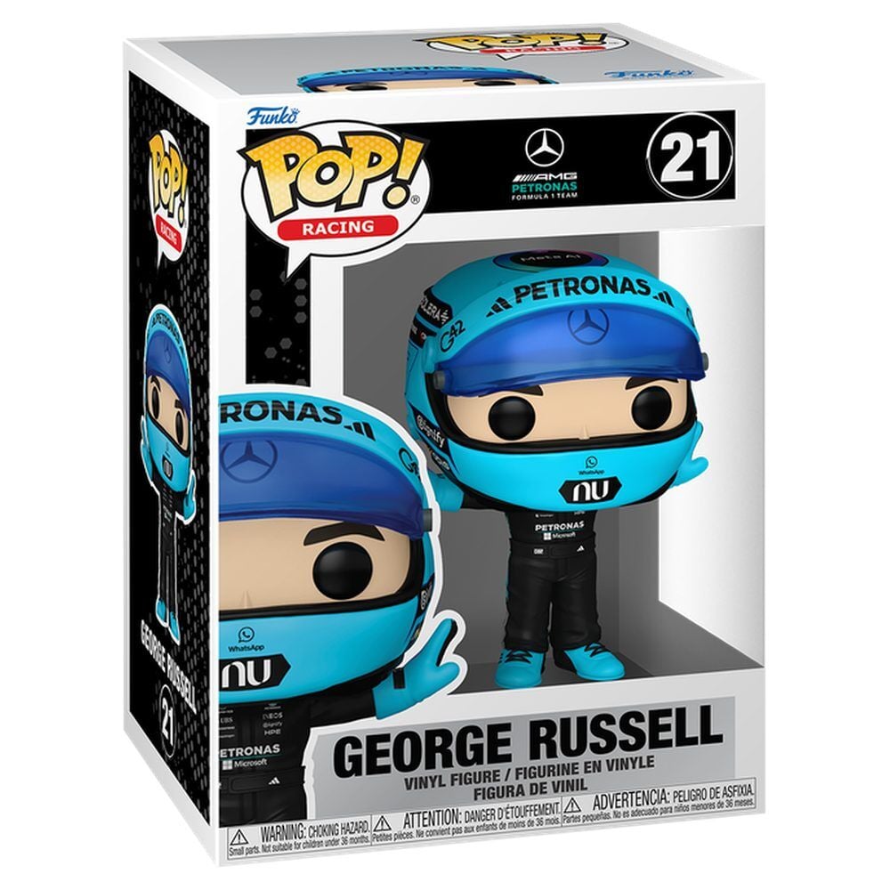 Funko Pop! Formula 1 George Russell #21 Image 1 VR.LV Funko Pop! Formula 1 George Russell #21 Image 1