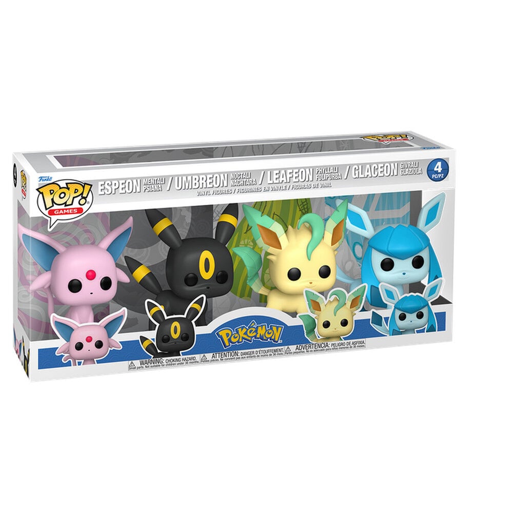 POP pack 4 figures Pokemon Image 1 VR.LV POP pack 4 figures Pokemon Image 1