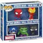 Funko Pop! Pack of 5 Marvel figures Image 1