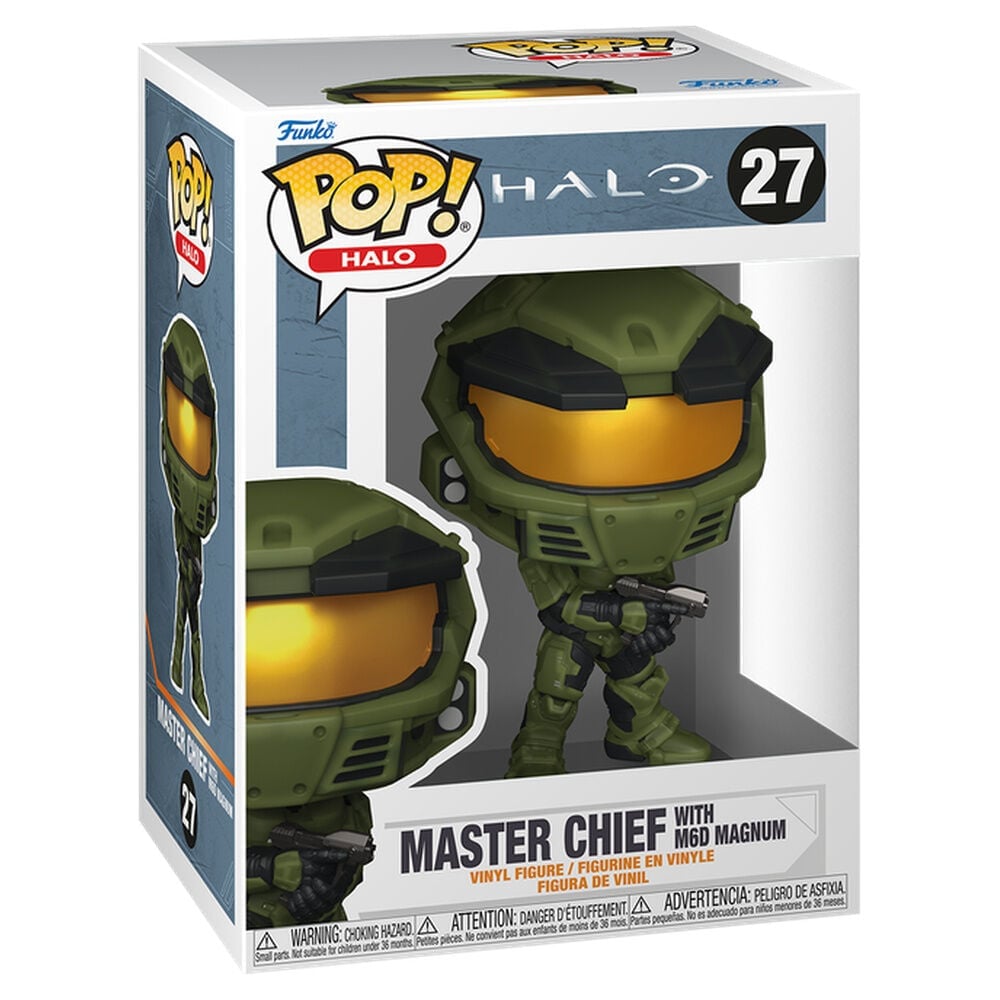 Funko Pop! Halo - Master Chief with M6D Magnum #27 Image 1 VR.LV Funko Pop! Halo - Master Chief with M6D Magnum #27 Image 1