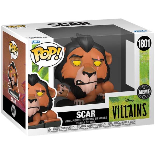 Funko Pop! Disney Villains: Scar #1801 Image 1