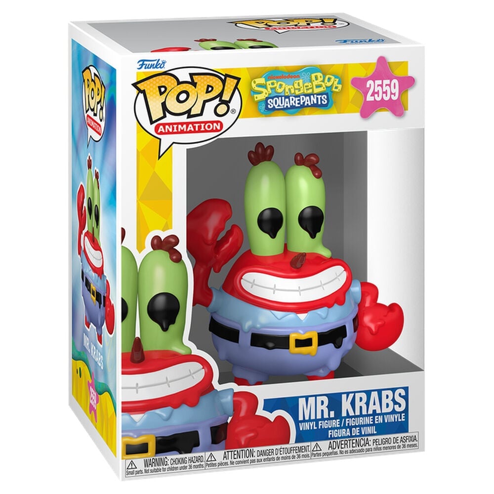 Funko Pop! SpongeBob SquarePants - Mr. Krabs #2559 Image 1 VR.LV Funko Pop! SpongeBob SquarePants - Mr. Krabs #2559 Image 1