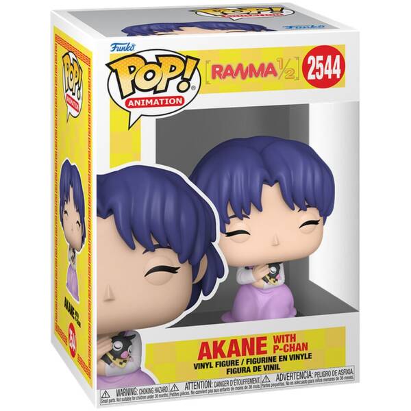 Funko Pop! Ranma - Akane with P-Chan #2544 Image 1