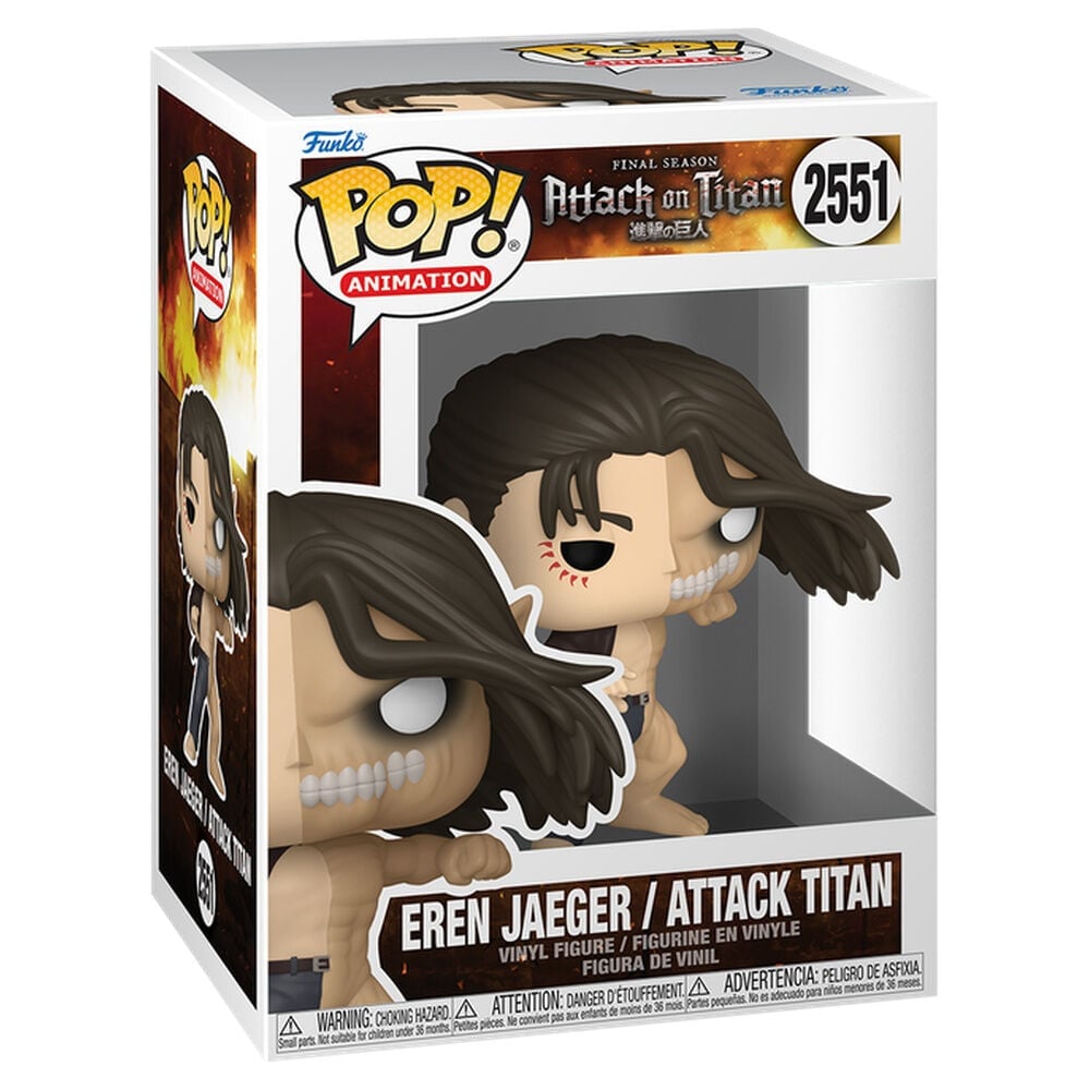 Funko Pop! Attack on Titan - Eren Jaeger/Attack Titan #2551 Image 1 VR.LV Funko Pop! Attack on Titan - Eren Jaeger/Attack Titan #2551 Image 1