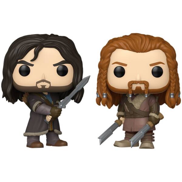 Funko Pop! The Hobbit - Kili the Dwarf & Fili the Dwarf pack of 2 figures Image 2