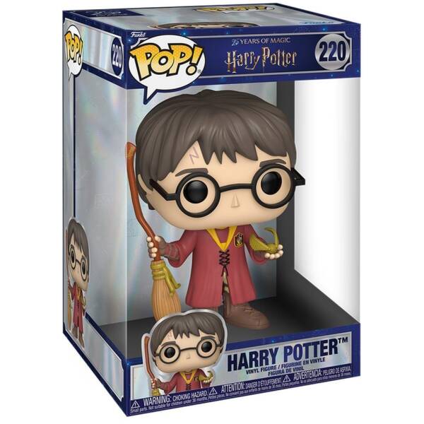 POP figure Jumbo Harry Potter with Nimbus 2000 Image 1