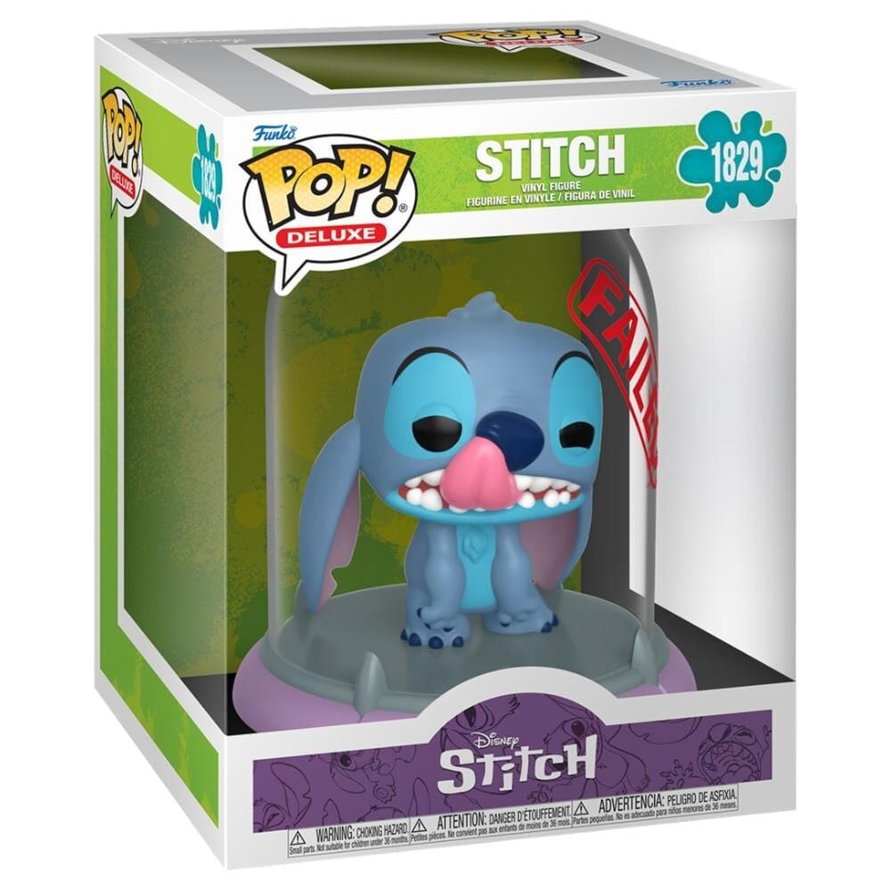 Funko Pop! Deluxe Disney: Stitch - Stitch #1829 Image 1 VR.LV Funko Pop! Deluxe Disney: Stitch - Stitch #1829 Image 1