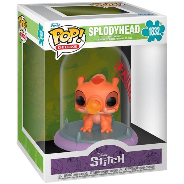 Funko Pop! Deluxe Disney; Stitch - Splodyhead #1832 Image 1