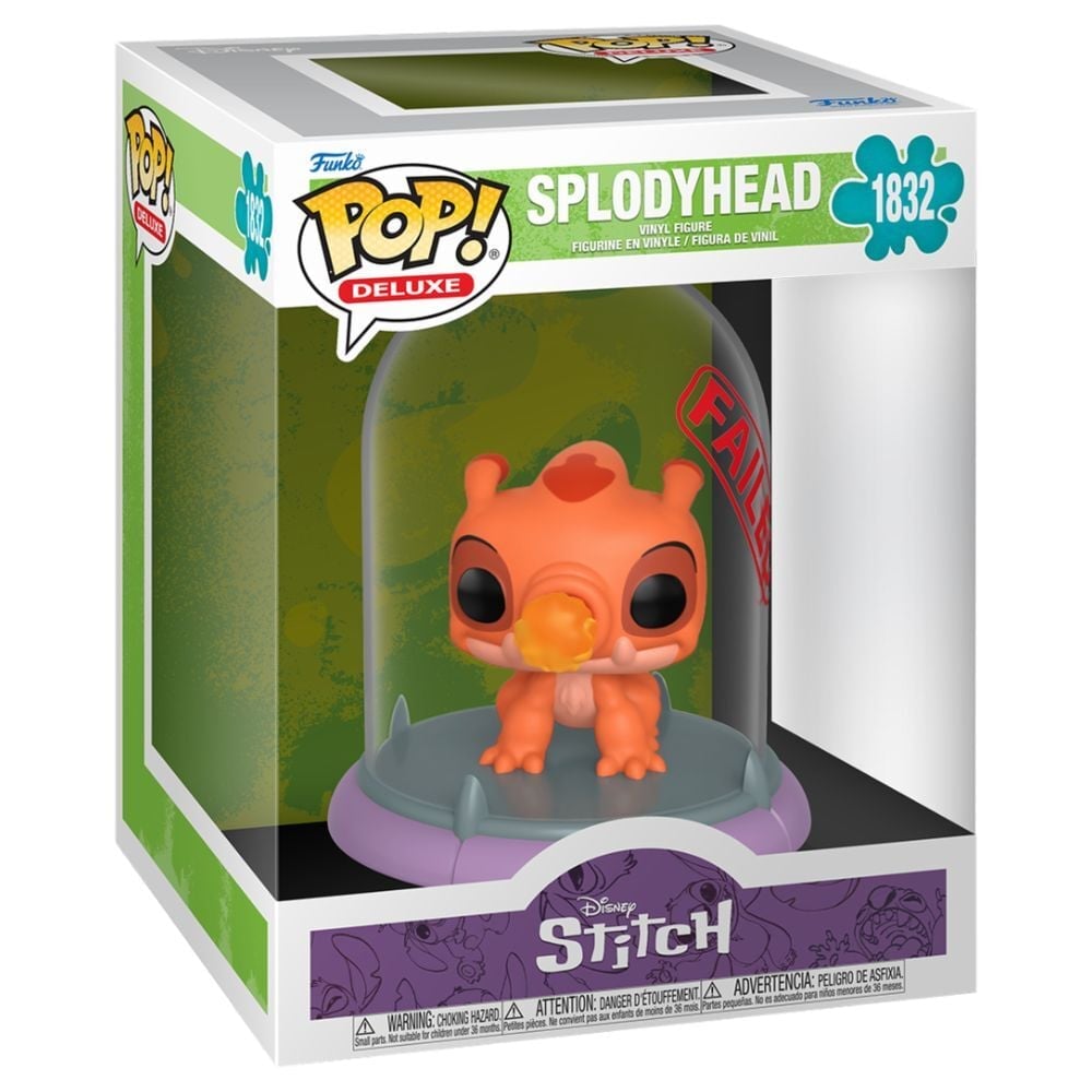 Funko Pop! Deluxe Disney; Stitch - Splodyhead #1832 Image 1 VR.LV Funko Pop! Deluxe Disney; Stitch - Splodyhead #1832 Image 1