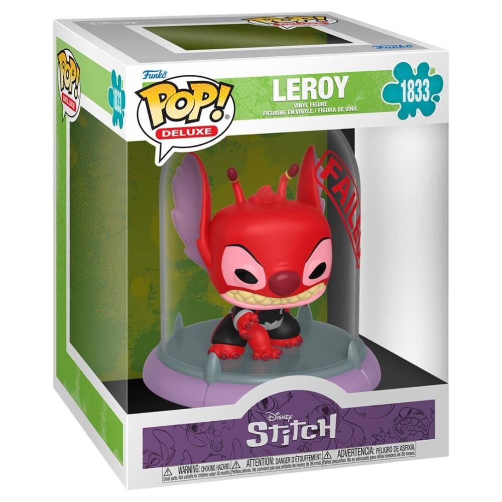 Funko Pop! Deluxe Disney: Stitch - Leroy #1833 Image 1 VR.LV Funko Pop! Deluxe Disney: Stitch - Leroy #1833 Image 1