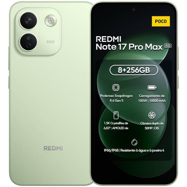 Xiaomi Redmi Note 17 Pro Max 5G 8/256GB Green Image 1