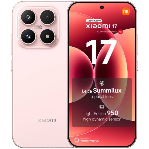 Xiaomi 17 12/512GB 5G Alpine Pink EU Image 1