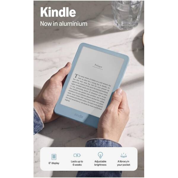 Amazon Kindle 32GB (2026) 6" Seaglass Green Aluminium (Without Ads) Image 2