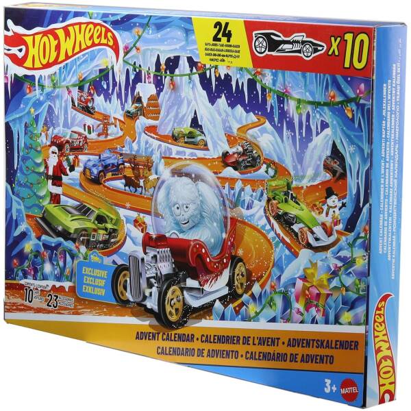 Hot Wheels Advent Calendar JLG41 Image 1