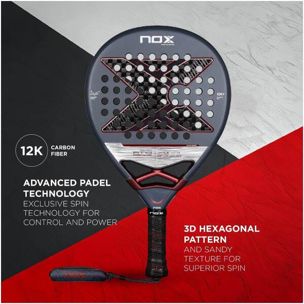Nox At10 Genius 12k By Agustin Tapia 2025 Padel Racket Image 2