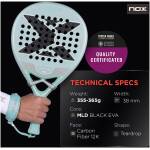 Nox Ventus Hybrid 12k Lite 2026 Padel Racket Image 5