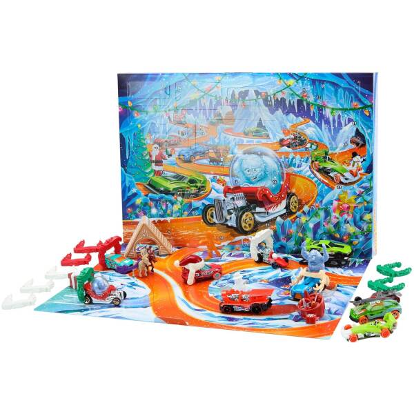 Hot Wheels Advent Calendar JLG41 Image 2