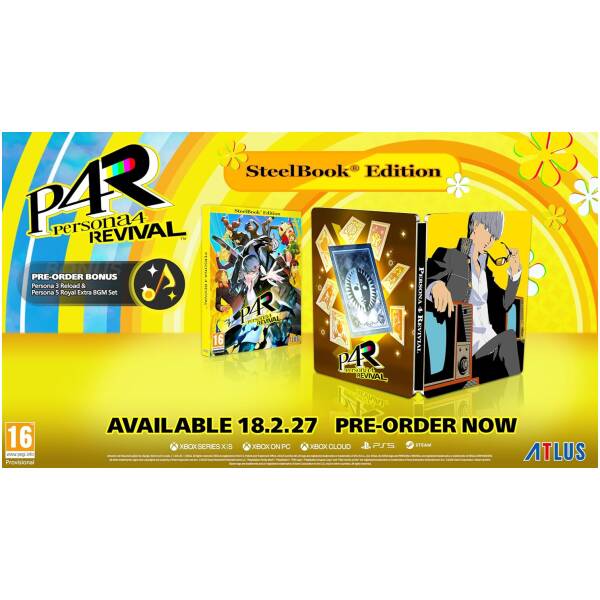 Persona 4 Revival Steelbook Edition PS5 Image 1