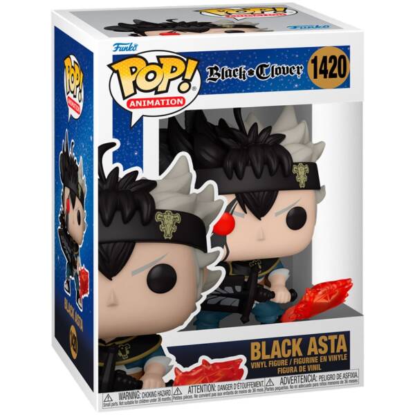 Funko Pop! Black Clover - Black Asta #1420 Image 1