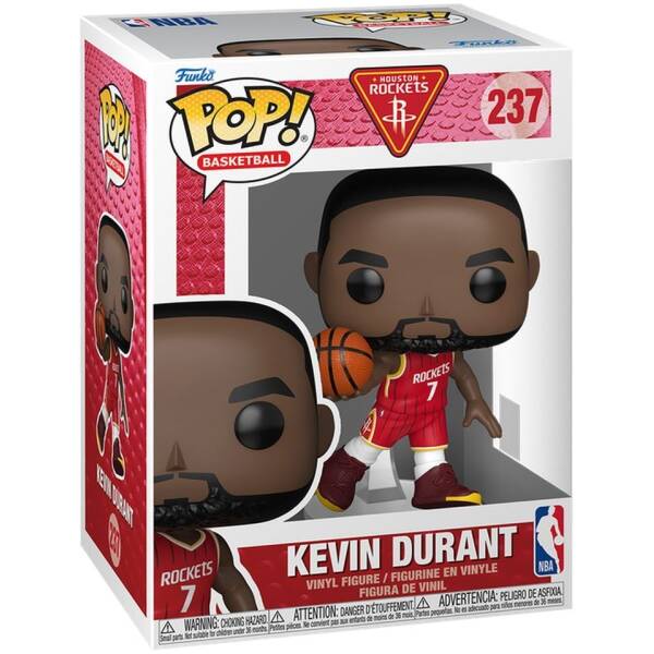 Funko Pop! NBA Houston Rockets Kevin Durant #237 Image 1