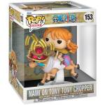 Funko Pop! Rides Deluxe One Piece Nami on Tony Tony Chopper #153 Image 2