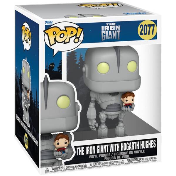 Funko Pop! Super The Iron Giant - The Iron Giant with Hogarth Hughes #2077 Image 1