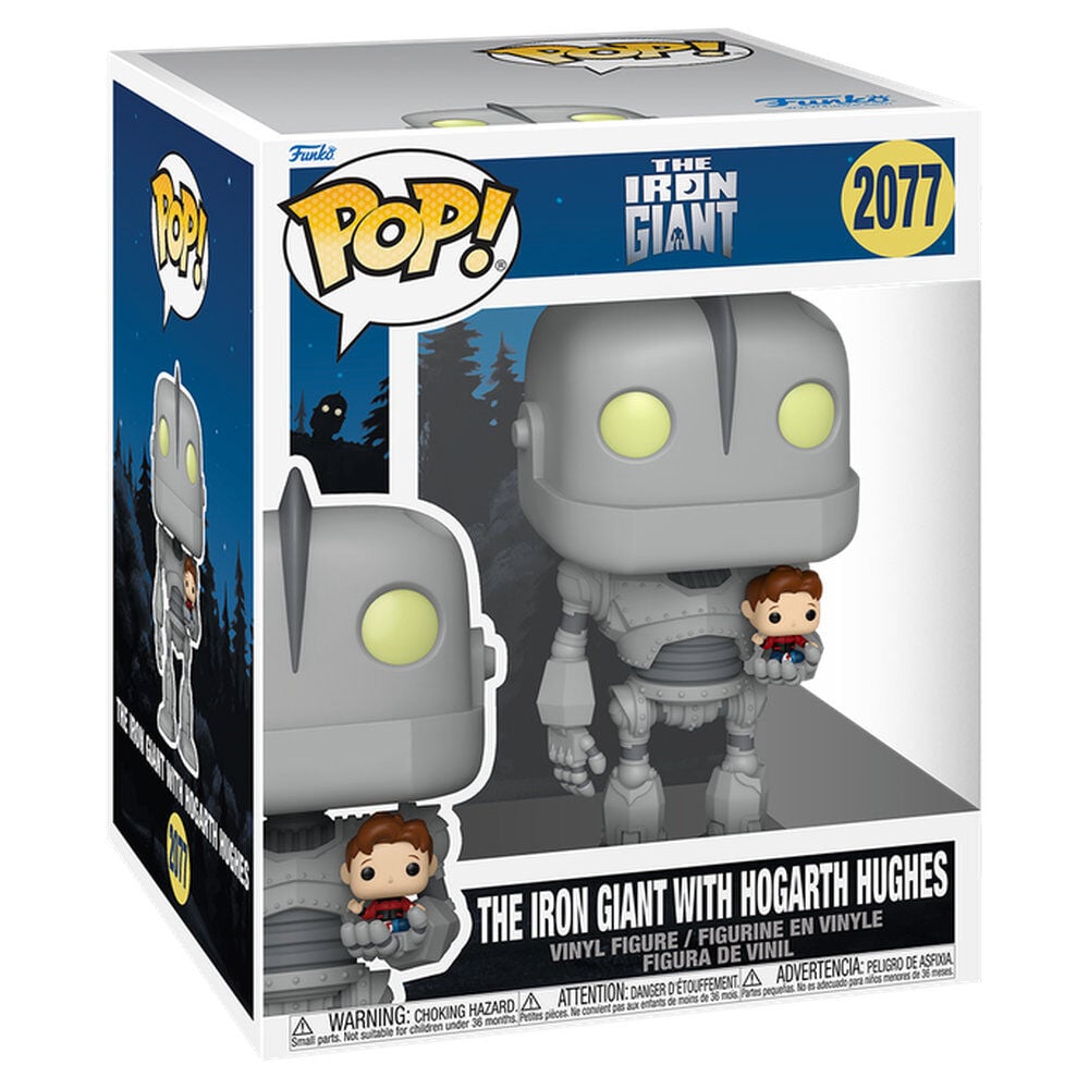 Funko Pop! Super The Iron Giant - The Iron Giant with Hogarth Hughes #2077 Image 1 VR.LV Funko Pop! Super The Iron Giant - The Iron Giant with Hogarth Hughes #2077 Image 1