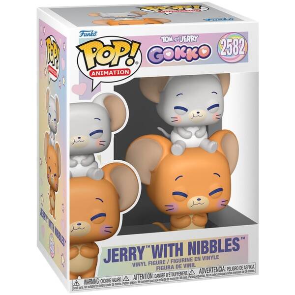 Funko Pop! Tom & Jerry Gokko Jerry with Nibbles Jerry with Nibbles #2582 Image 1