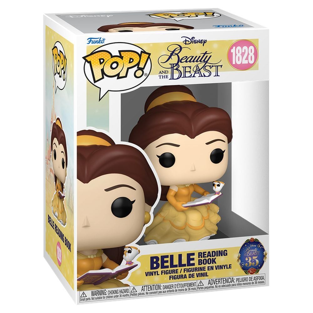 Funko Pop! Disney Beauty and the Beast Belle Reading Book #1828 Image 1 VR.LV Funko Pop! Disney Beauty and the Beast Belle Reading Book #1828 Image 1