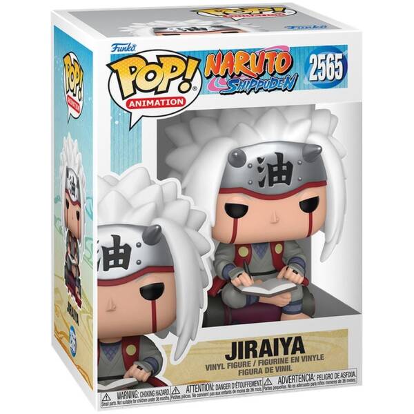 Funko Pop! Naruto Shippuden Jiraiya Reading Book #2565 Image 1