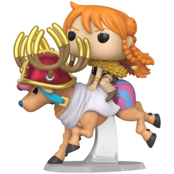 Funko Pop! Rides Deluxe One Piece Nami on Tony Tony Chopper #153 Image 1
