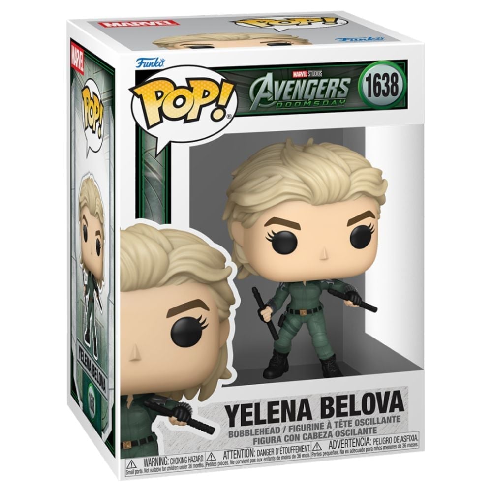 Funko Pop! Avengers Doomsday - Yelena Belova #1638 Image 1 VR.LV Funko Pop! Avengers Doomsday - Yelena Belova #1638 Image 1