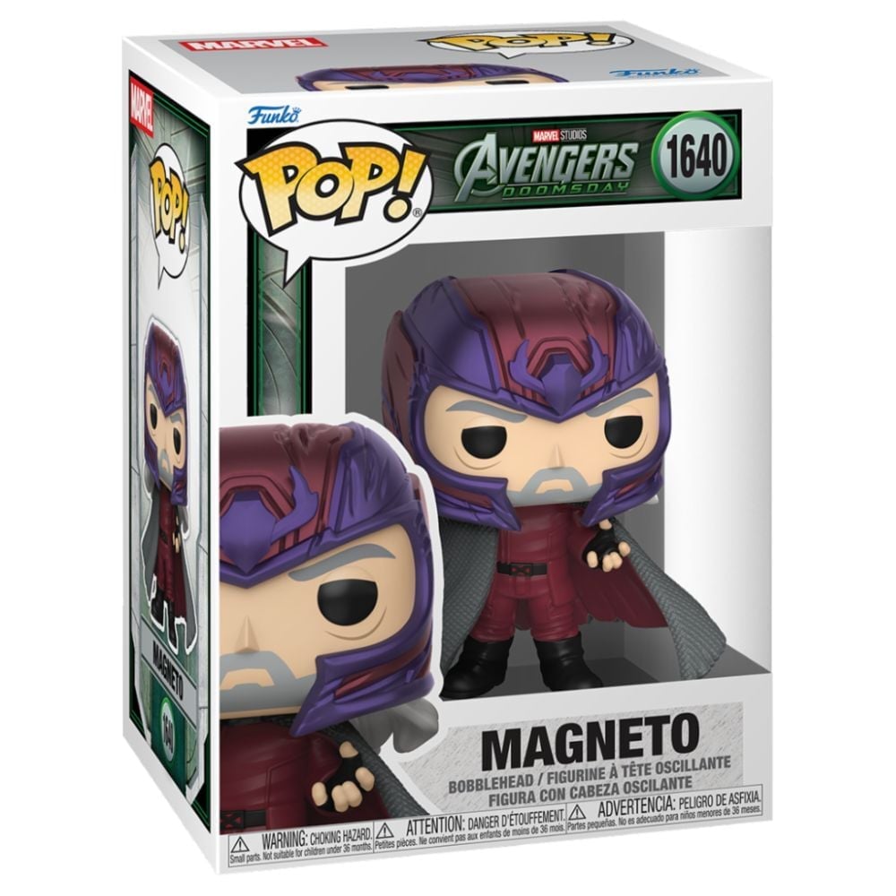 Funko Pop! Avengers Doomsday - Magneto #1640 Image 1 VR.LV Funko Pop! Avengers Doomsday - Magneto #1640 Image 1