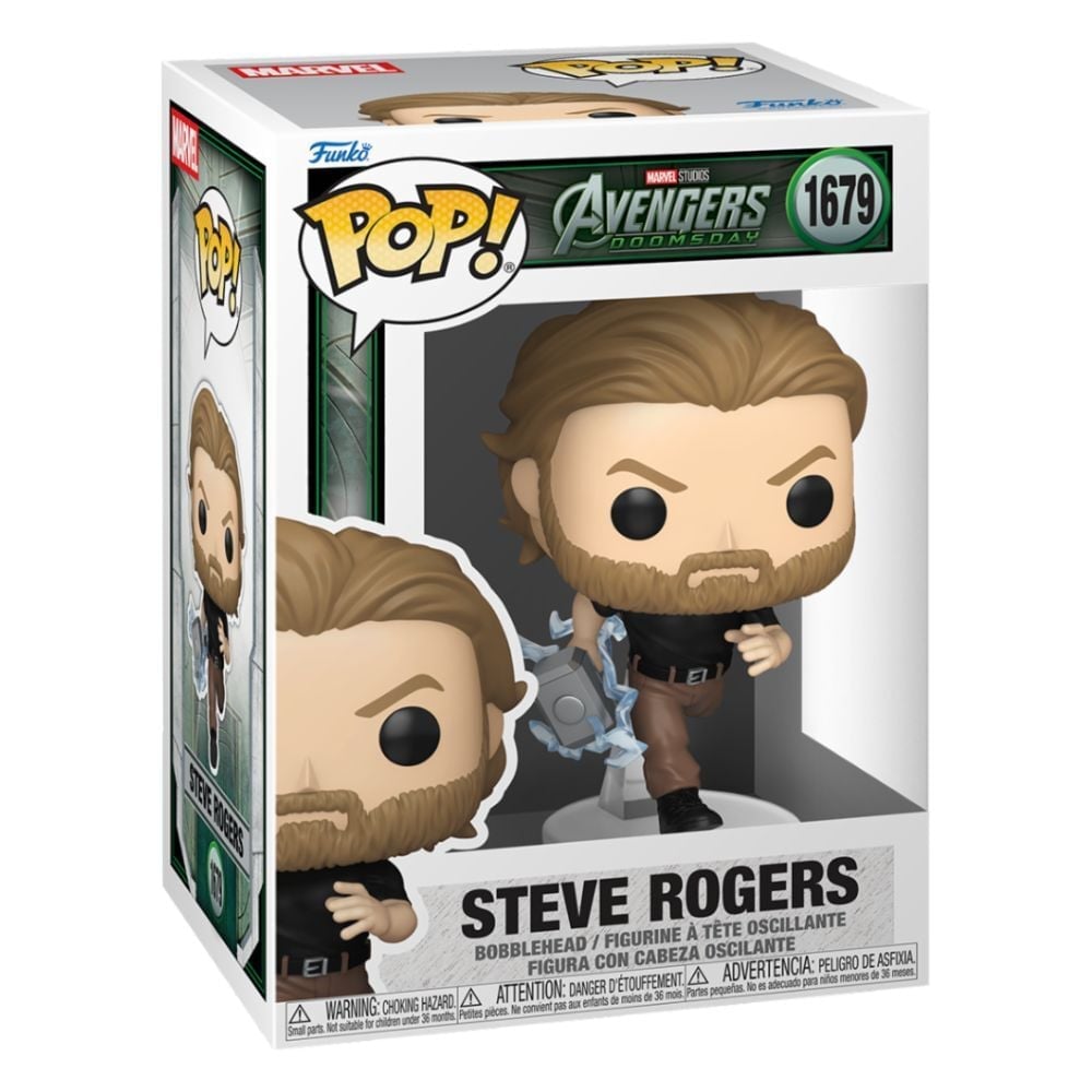 Funko Pop! Avengers Doomsday - Steve Rogers #1679 Image 1 VR.LV Funko Pop! Avengers Doomsday - Steve Rogers #1679 Image 1