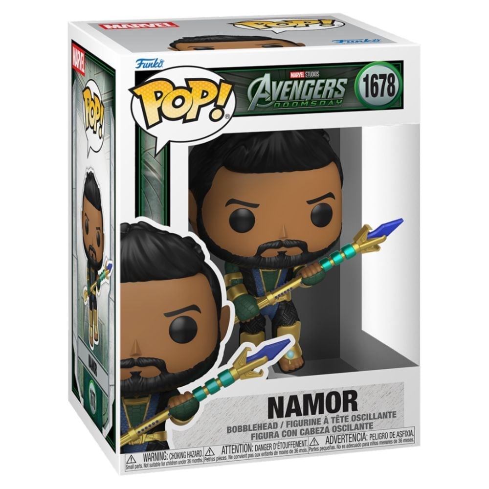 Funko Pop! Avengers Doomsday - Namor #1678 Image 1 VR.LV Funko Pop! Avengers Doomsday - Namor #1678 Image 1