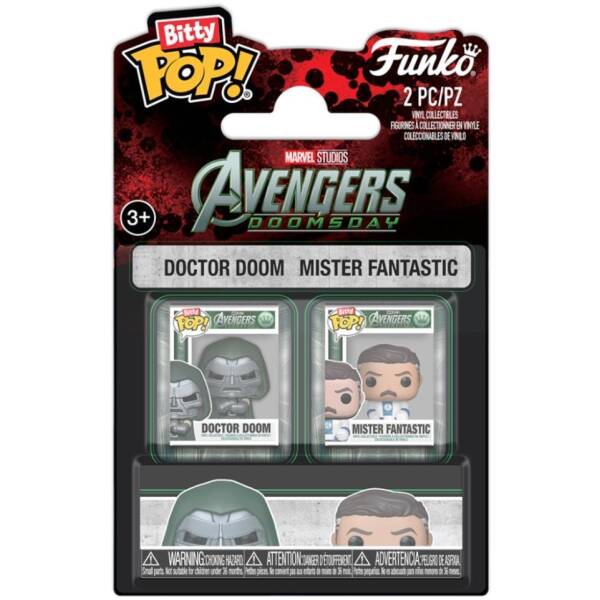 Bitty POP pack 2 figures Marvel Studios Avengers Doomsday Image 1