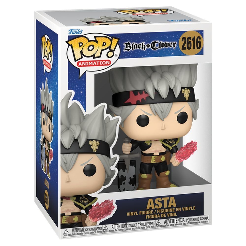 Funko Pop Black Clover Asta 2616 Image 1 VR.LV Funko Pop! Black Clover Asta #2616 Image 1