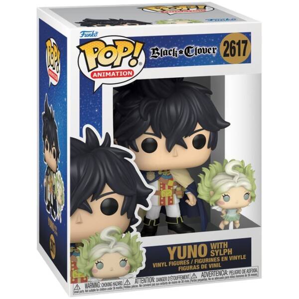 Funko Pop! Black Clover Yuno with Slyph #2617 Image 1