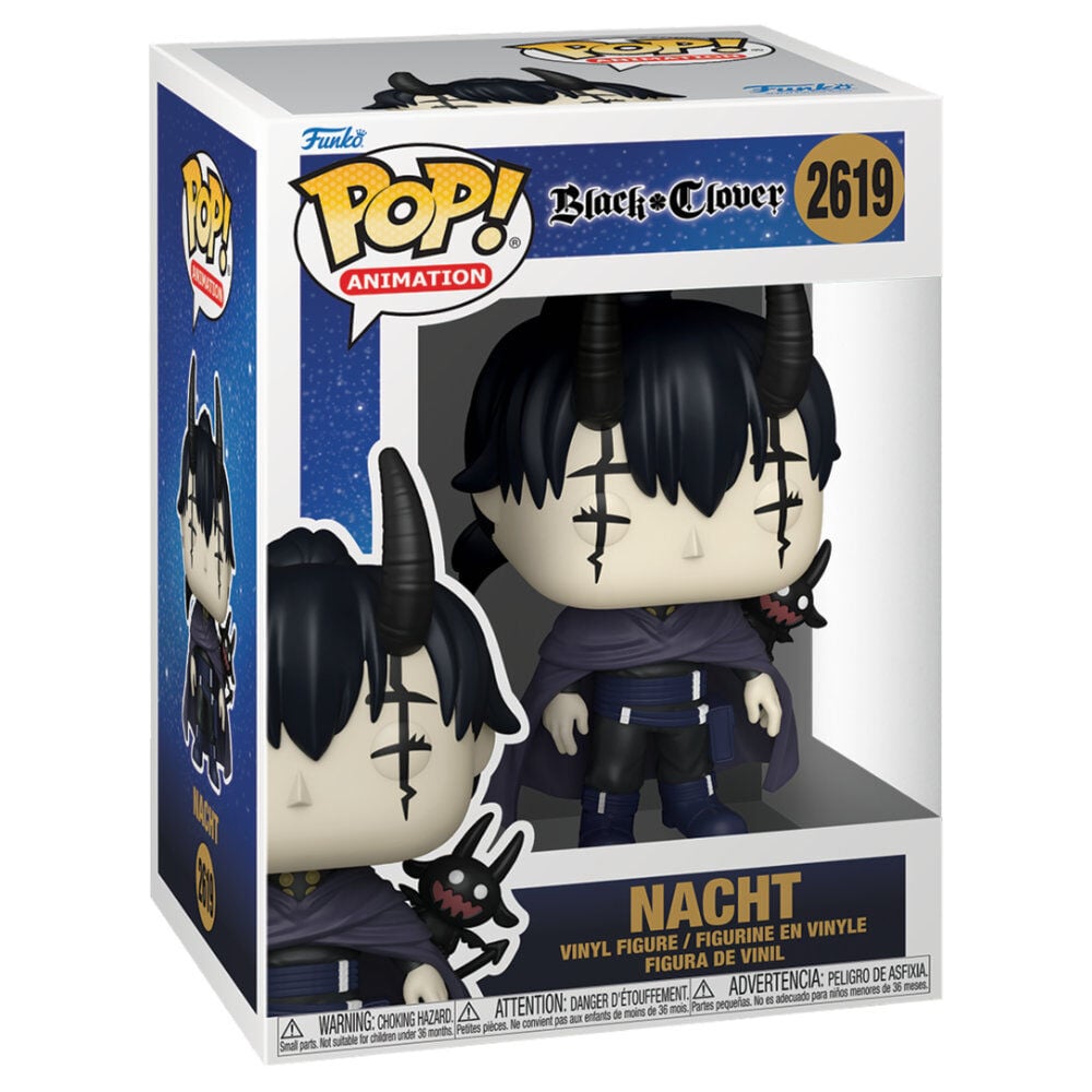 Funko Pop Black Clover Nacht 2619 Image 1 VR.LV Funko Pop! Black Clover Nacht #2619 Image 1