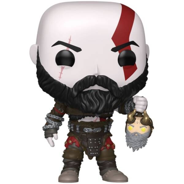Funko Pop! God of War Kratos with Mimirs Head #1340 Image 1