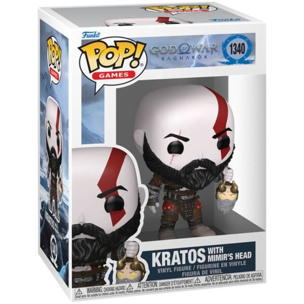 Funko Pop! God of War Kratos with Mimirs Head #1340 Image 2