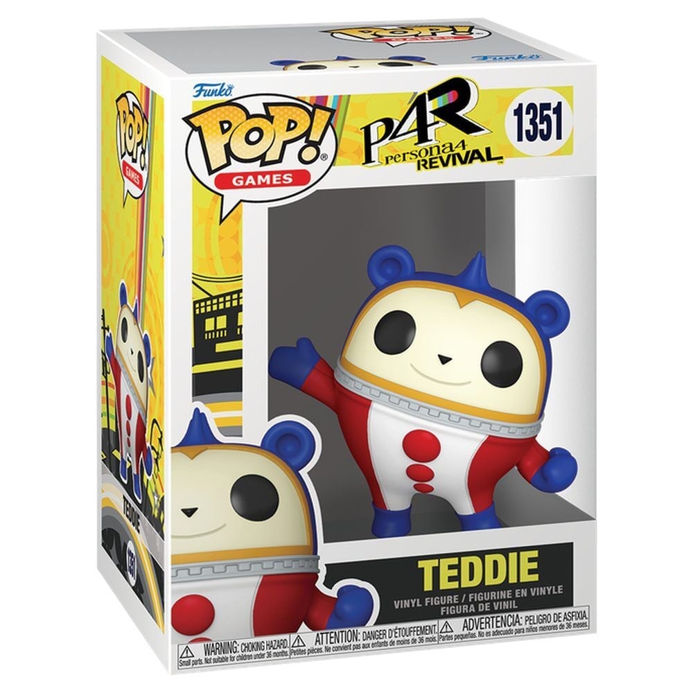 Funko Pop Persona 4 Revival - Teddie 1351 Image 1 VR.LV Funko Pop! Persona 4 Revival - Teddie #1351 Image 1