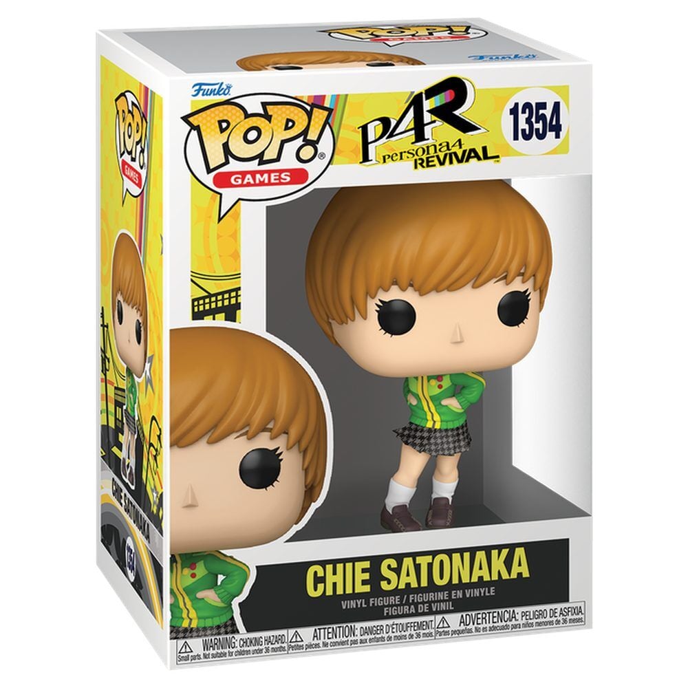 Funko Pop Persona 4 Revival - Chie Satonaka 1354 Image 1 VR.LV Funko Pop! Persona 4 Revival - Chie Satonaka #1354 Image 1